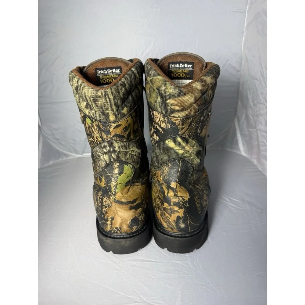 Irish Setter Men's GORE-TEX Insulated 1000 Gram Camo Hunting Boots Men's 15D